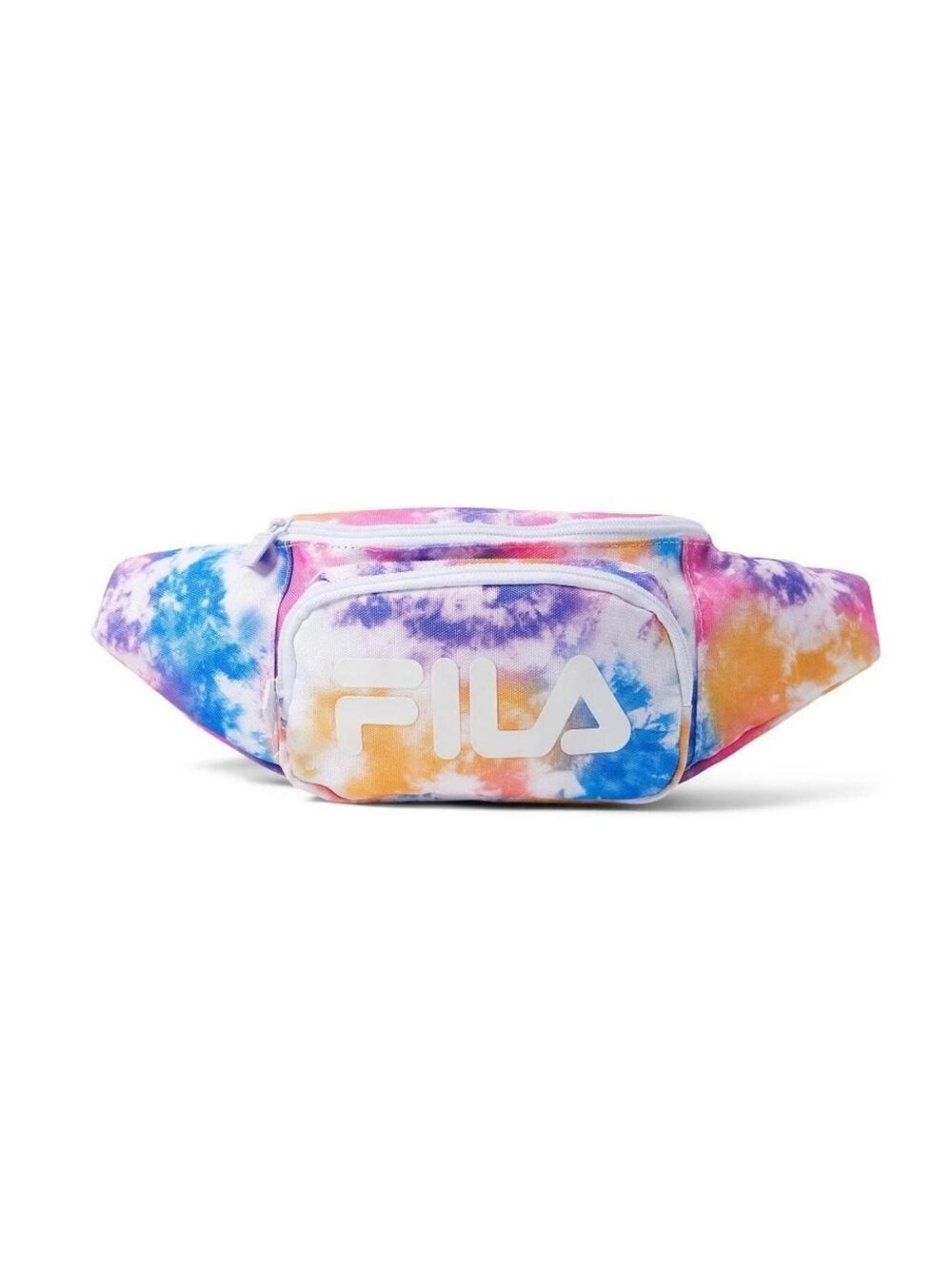 FILA Heritage Tie-Dye Fanny Pack Waist Bag with Adjustable W